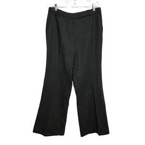 New York Company Women Dark Gray Stretch Career Dress Pants Size 8